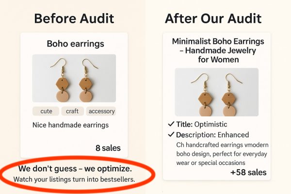 Etsy store critique