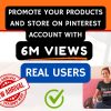 Promote your products and store on Pinterest Channel with 6M views