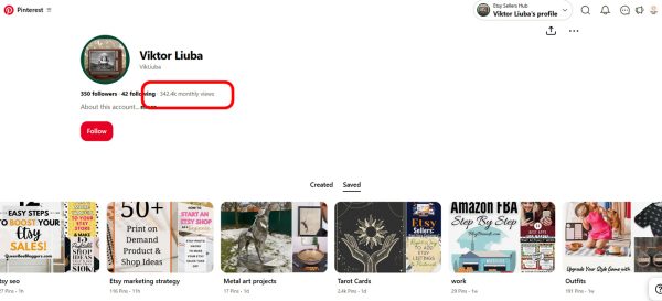 We will create Pinterest business account for you with 600 Pins and links - Image 4