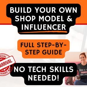 Boost Etsy Conversions: Full Guide - How To Create Personal Model & Influencer For Your Shop To Drive More Sales
