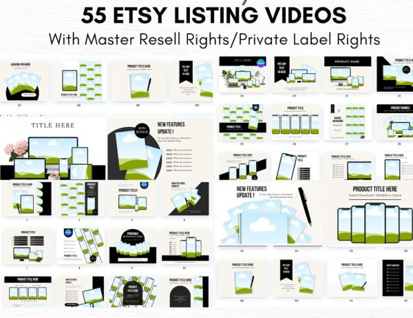 55 Etsy Listing Video Templates - Image 3